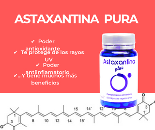 Beneficios de la astaxantina pura que quizás no conocías
