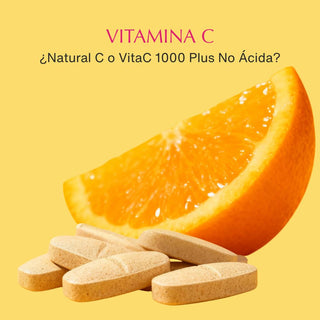 Vitamina C: diferencias entre formas, absorción y cómo elegir la más adecuada