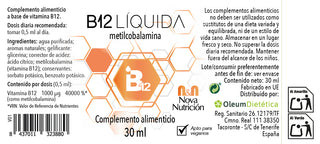 Vitamina B12 Líquida